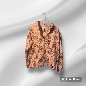 Disney Mickey Mouse fleece sweater with hood!
Pink, comfy